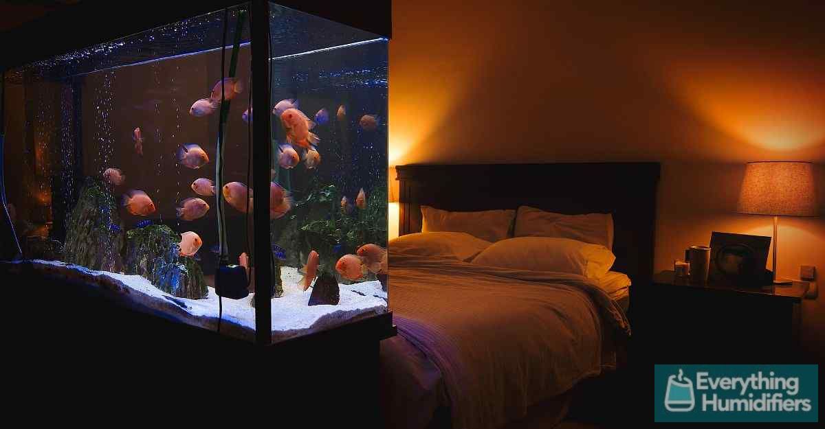 Will an Aquarium Increase Humidity? Does it affect your Fish? 22 bedroom-fish-tank