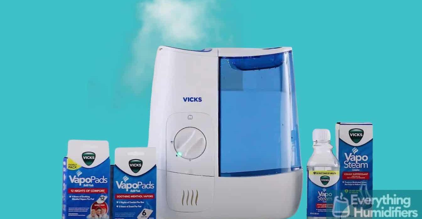 Vicks Warm Mist Humidifier VWM845 63 Vicks Warm Mist Humidifier VWM845
